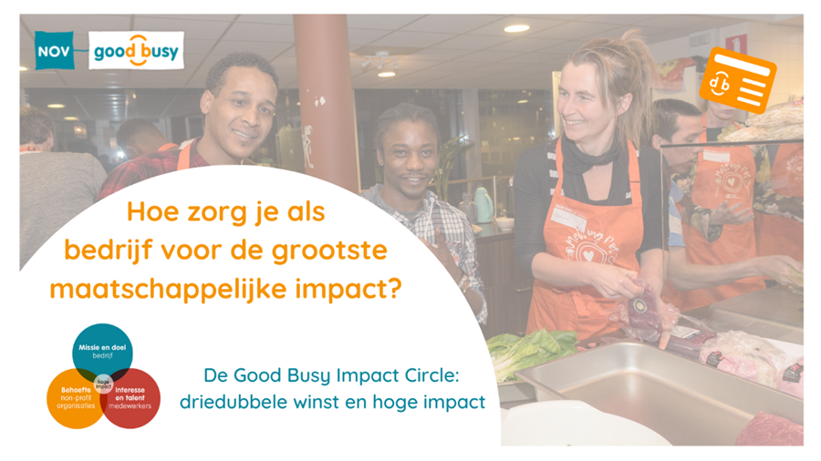Bericht Good Busy Impact Circle: driedubbele winst en hoge impact bekijken